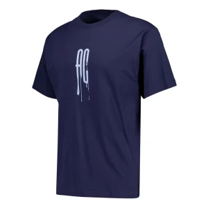 Athletic Club T-shirt à Manches Courtes Ac Paint Sea Blue L Homme