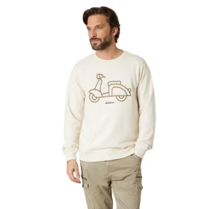 Deeluxe Sweat-shirt Ravon Natural L Homme