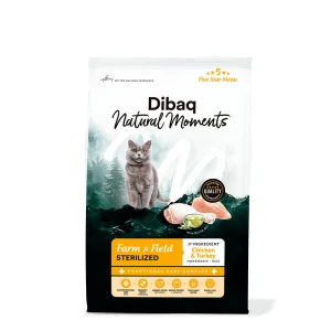 Dibaq Natural Moments 5 Star Alimento Para Gatos Esterilizados Pollo Y Pavo 6kg