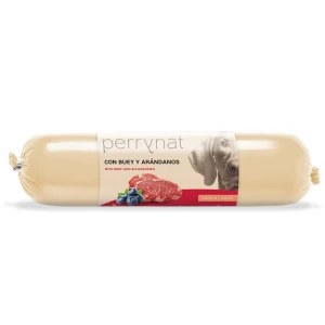 Dibaq Nourriture Humide Pour Chiens Perrynat Saucisse De BÅ“uf Et Myrtilles 8x800g