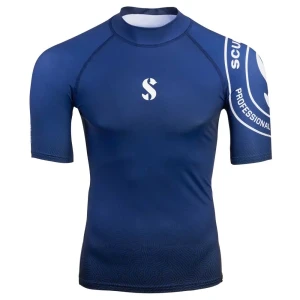 Scubapro Rash Guard Manches Courtes T-flex Navy L Homme