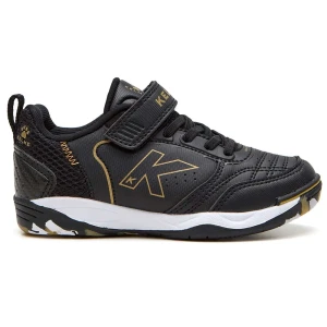 Kelme Chaussures De Futsal Goleiro Elastic Black / Gold EU 31 Garçon,Fille
