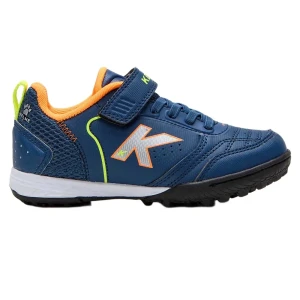 Kelme Chaussures De Football Junior Goleiro Elastic Tf Navy / Orange EU 25 Garçon,Fille
