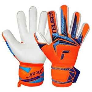 Reusch Gants De Gardien De But Attrakt Gold X Nc Shocking Orange / Blue 9 unisex