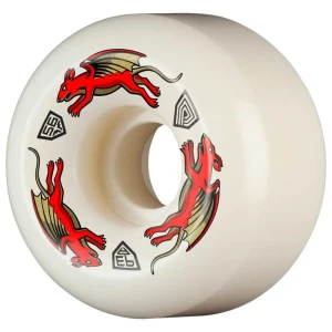Powell Peralta Roue Dragon Formula Red Nano Rat Off White 52 mm/93A unisex