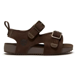 Timberland Sandales Pour Enfants Castle Island Backstrap Dark Grey Suede EU 36 Homme,Femme