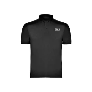 Edm Polo De Manga Corta Black XL