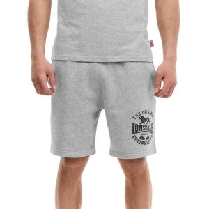 Lonsdale Short De Sport Hetton Marl Grey / Black L