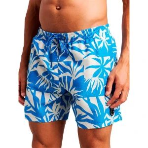 Protest Short De Bain Panther Cali Blue L Homme