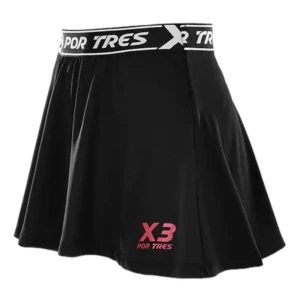 X3 Falda Sanander Black / Pink L