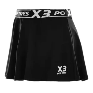 X3 Falda Sanander Black / White M