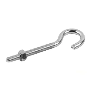 Cofan Boulon à Crochet Avec écrou M5x40 Mm 100 Unités Galvanized One Size