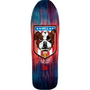 Powell Peralta Planche De Skateboard Frankie Hill Bull Dog ´´14´´ 10.0 Blue / Red Fade One Size unisex