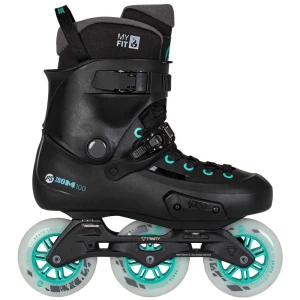 Powerslide Patins En Ligne Zoom Pro 100 Black Mint EU 44-45 Homme,Femme