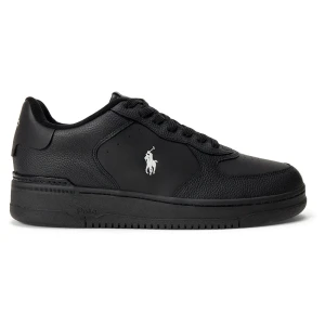 Ralph Lauren Ftw Baskets Masters Court Black / Black / White EU 45 Homme
