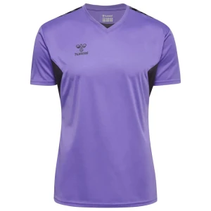 Hummel T-shirt à Manches Courtes Authentic Dahlia Purple / Asphalt L Homme