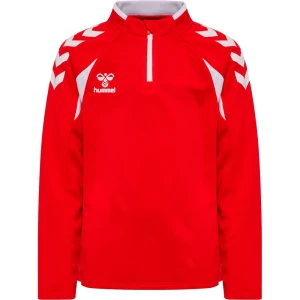 Hummel Sweat à Demi-zip Core 2.0 True Red / White 128 cm