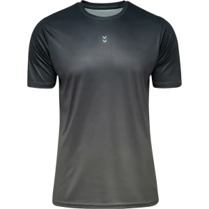 Hummel T-shirt à Manches Courtes Pulse Gradient Charcoal Grey 2XL