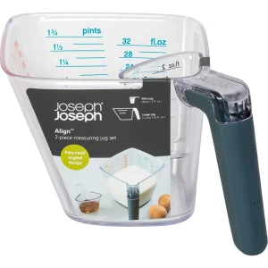 Joseph Joseph Verre Doseur Align Set Of 2 Grey One Size