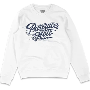 Pure Racer Sudadera Fast Logo Basic White L