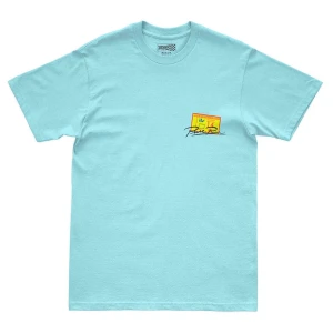 Pure Racer Camiseta De Manga Corta Fuck Itv Blue Sky White S