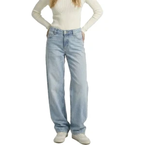 Balmohk Jean Maura Barrel Loose Fit Light Blue Denim 38 Femme