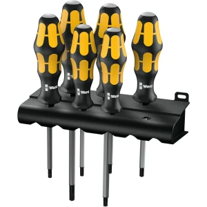 Wera Juego De Destornilladores 977/6 Torx Black / Green One Size