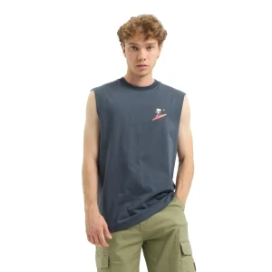 Hydroponic Camiseta Sin Mangas Peanuts Big Wave Dusty Navy XL