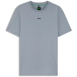 Boss T-shirt à Manches Courtes Active 10280182 Green Dark Grey S Homme
