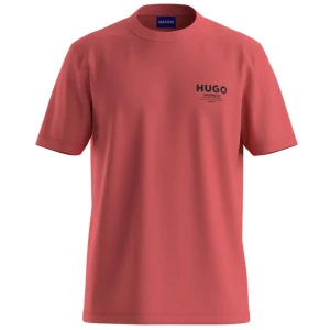 Hugo T-shirt à Manches Courtes Nesptee 10283344 Blue Medium Red S Homme