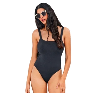Gisela Traje De Baño Square Neck Black S