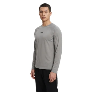 Hummel T-shirt à Manches Longues Momentum Sharkskin S Homme
