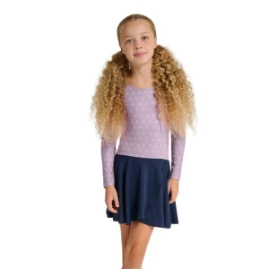 Hummel Ensemble à Manches Longues Mix Gym Suit Lavender Mist 128 cm Fille