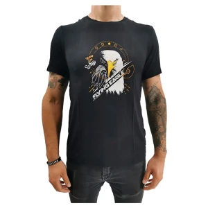Flying Eagle T-shirt à Manches Courtes 12th Black / Gold 2XS Homme