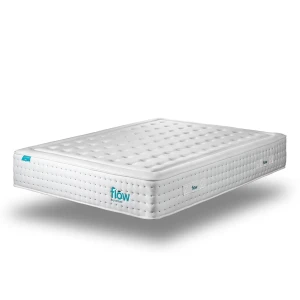 Cecotec Colchón Flow Hybridluxe Fresh 6900 105x200 White / Blue One Size
