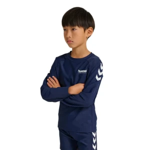 Hummel Rash Guard Manches Longues Jr Dress Blue 146 cm Garçon,Fille