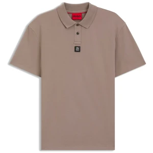 Hugo Polo à Manches Courtes Deabono D 10261766 Red Light / Pastel Brown L Homme
