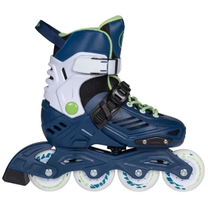 Playlife Patins à Roues Alignées Pour Enfants Khaan Ltd Adjustable Blue / White EU 31-34 Garçon,Fille