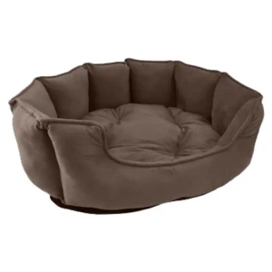 Nayeco Cama Para Perros Luxe Chocolate 43 x 40 x 21 cm