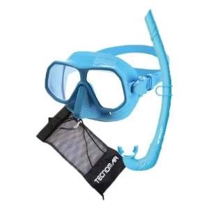 Tecnomar Kit Snorkel Hunter & Freedive Blue One Size