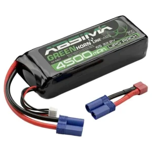 Absima Batterie Greenhorn Lipo 6s 4500mah Black One Size unisex