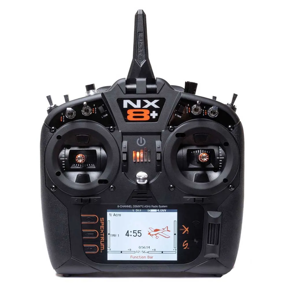 Spektrum Émetteur Rc Nx8+ 20-channel Dsmx Black One Size unisex