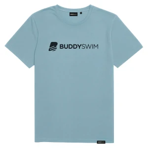 Buddyswim Camiseta De Manga Corta Essential Blue M