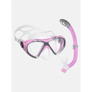 Mares Aquazone Conjunto De Esnórquel Para Niños Bali Splash Pink / Clear One Size