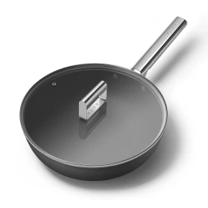 SMEG Wok Wof3002blm 50´style Matt Black / Silver One Size