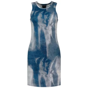 G-star Robe Sans Manches D29370-e525 Denim Flame AOP M Femme