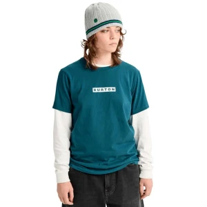 Burton Camiseta De Manga Corta Dejaview Atlantic Teal M