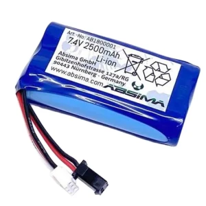 Absima Batterie Li-on 7.4 2500mah Blue One Size unisex