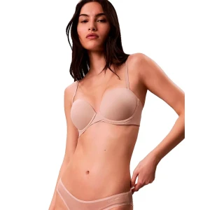 Calvin Klein Soutien-gorge Lv00qf8252 Push Up Cedar 70 Femme