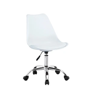 Furniture Style Chaise De Bureau Adriana 47.5x38x13 Cm White One Size